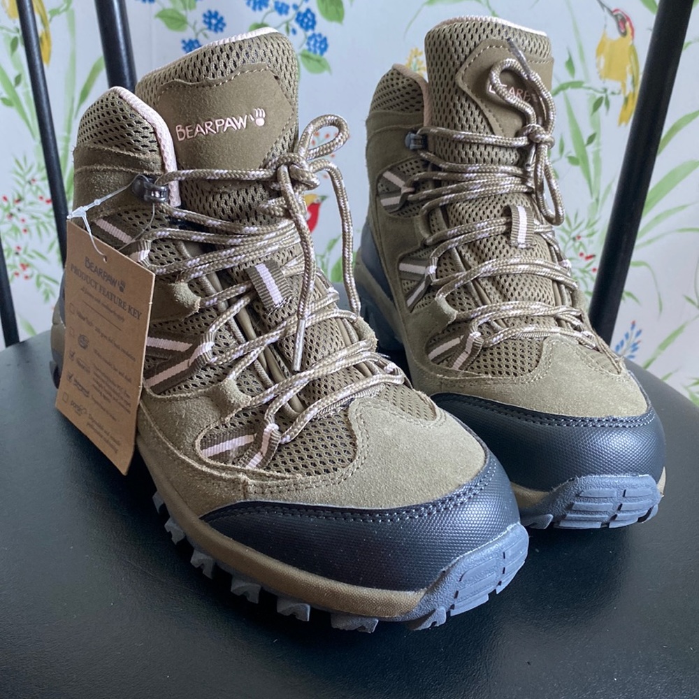 Never worn! Bearpaw hiking boots